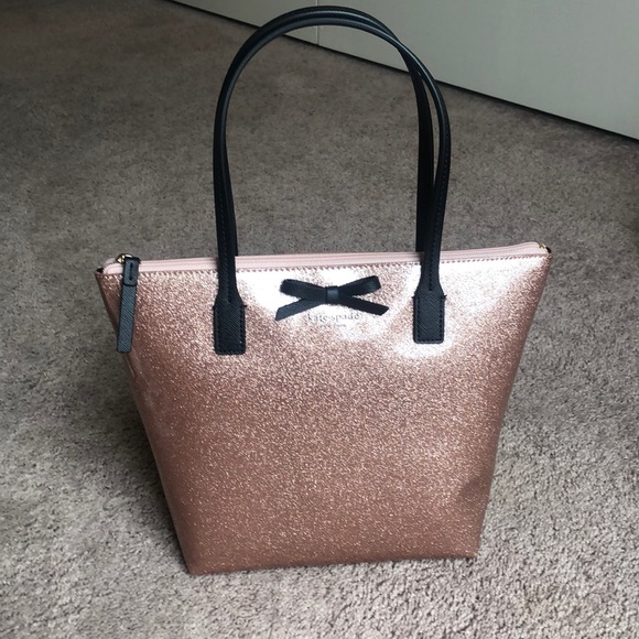 kate spade Bags Kate Spade Glitter Handbag Poshmark